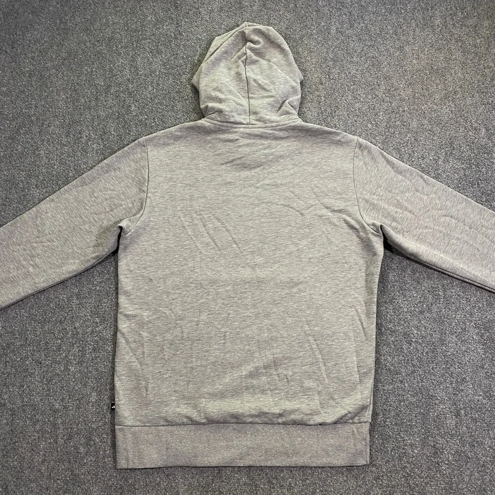 Adidas 3D Retro 70s Striped Logo Hoodie Mens LT Large Tall Gray Disco Groovy NWT